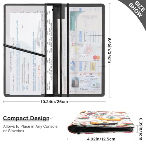 Organizador De Auto Piel Slim miniatura 3