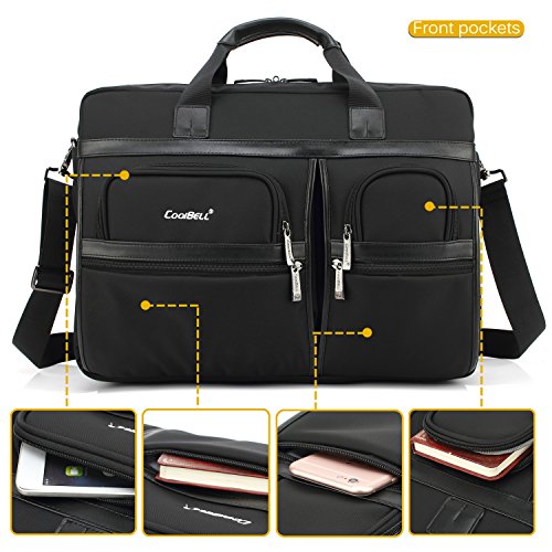 CoolBELL 15.6 Inch Laptop Bag Briefcase Protective Messenger Bag