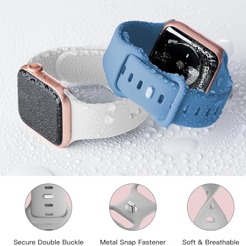 Correa deportiva compatible para smartwatch Lamshaw 20mm silicona miniatura 3