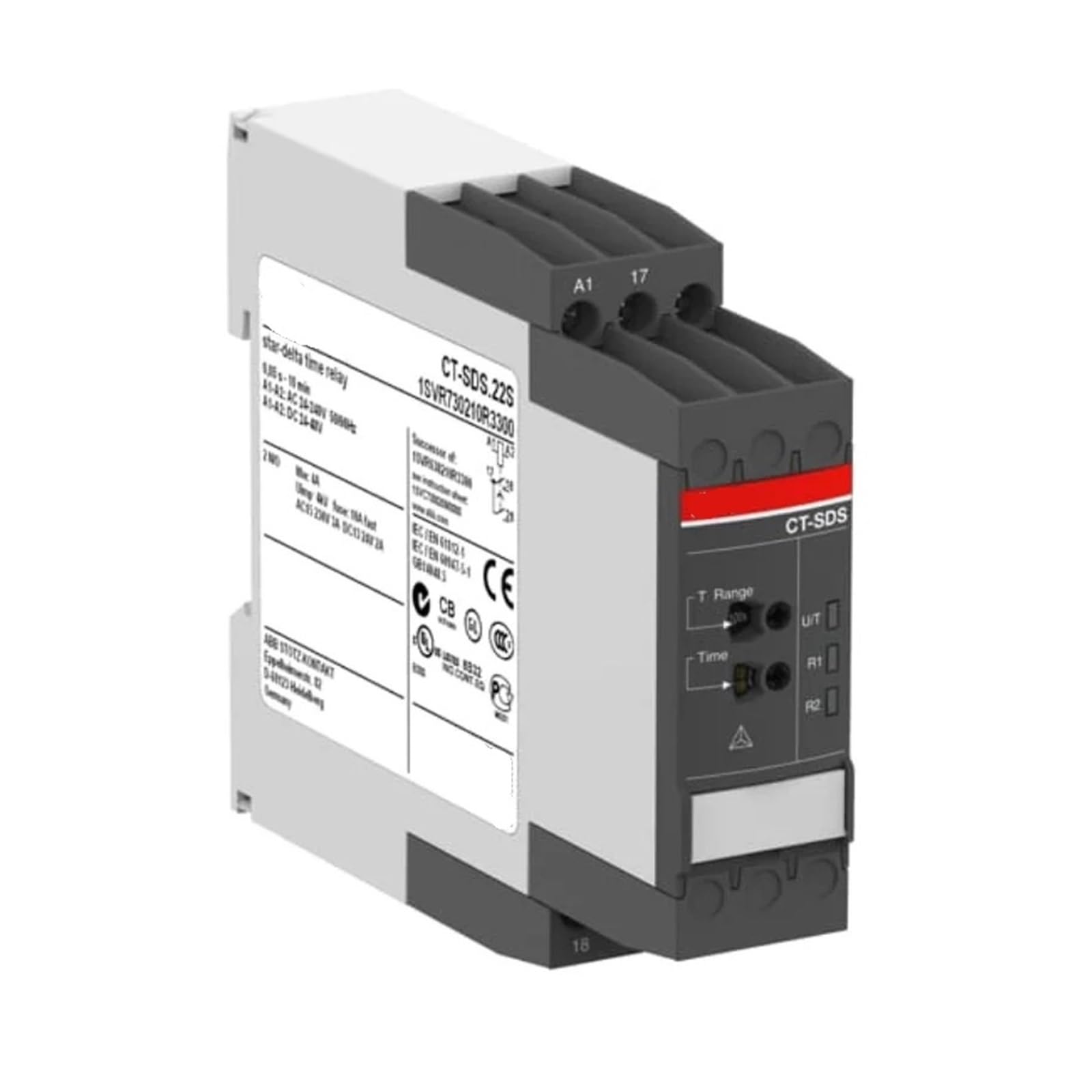 PIHWGUVD Relay CT-SDS.22S 2n/o 24-48VDC 24-240VAC Product ID: 1SVR730210R3300