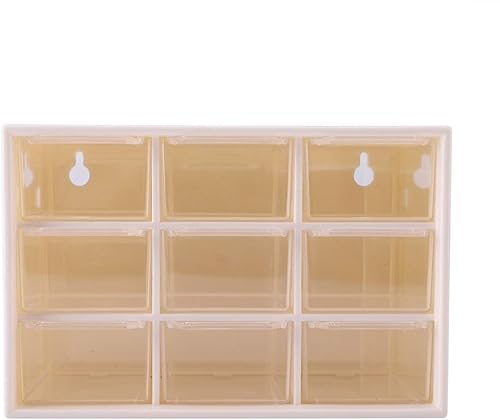 9 Ders - Caja de almacenamiento de escritorio múltiple para cosméticos y joyas, organizador de herramientas y manualidades (1#)