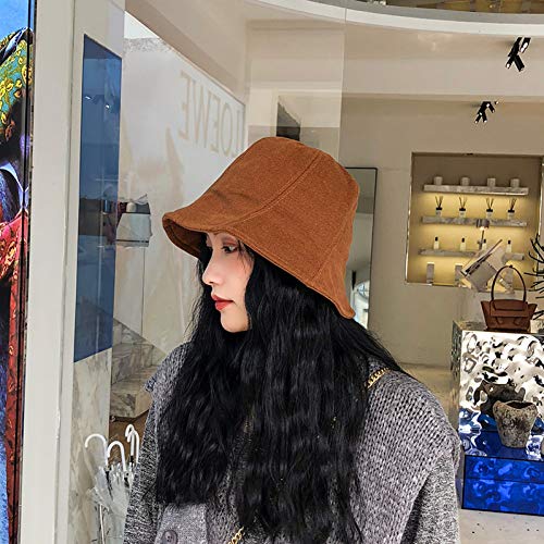 Bonnet tricoté chapeau de pêcheur occasionnel sauvage couleur pure tendance
