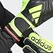 adidas Unisex-Adult Copa Club Goalie Soccer Gloves, Black/Lucid Lemon/Lucid Lemon, 10