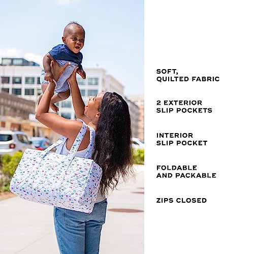 SCOUT Maybe Baby Quilted Travel Bag, Roomy Rectangular Hospital Bag, Holds Up to 50 Lbs4