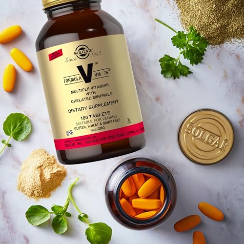Solgar Formula VM-75, 180 Tablets - Vitamin A, B6, B12, C, D, E, Vegan - image 6