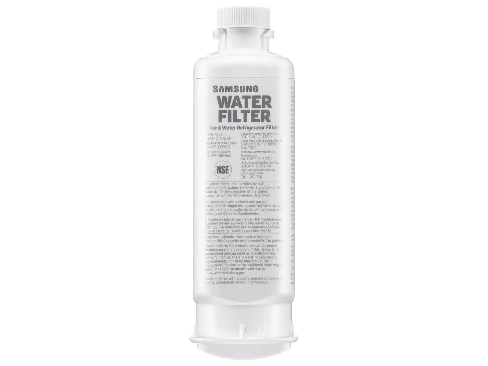 Samsung HAF-QIN Refrigerator Water Filter 1