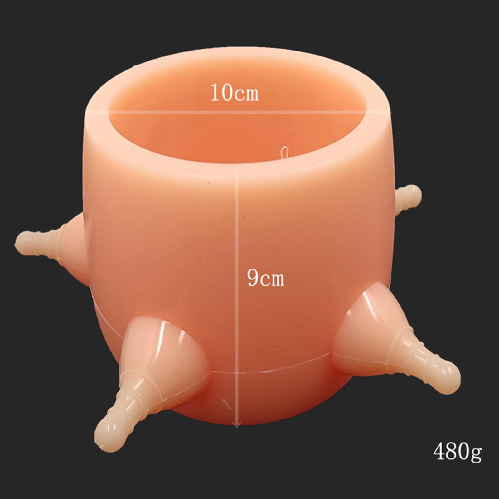 Silikon-Welpen-Futterstation für Milch, mehrere Nippel, flexibles Stillzubehör, Stil 1