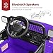 Best Choice Products 12V Kids Ride On Truck Car w/Parent Remote Control, Spring Suspension, LED Lights, AUX Port - Purple