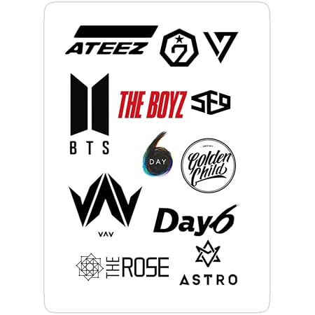 gear etc 2 laptops exo worldwide k pop boy band 3 different colors to choose from set of 4 and 5 vinyl decal sticker for car window select from the option menu handmade