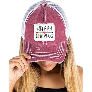 Funky Junque Dad Hat Unisex Mesh Trucker Distressed Vintage Patch Baseball Cap