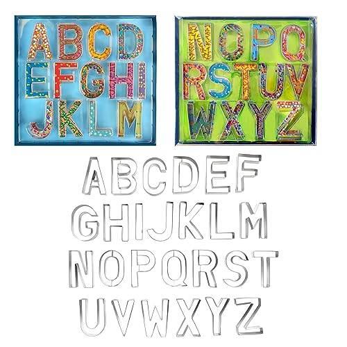 R&M 1899 International Deluxe 2.5 Inch Alphabet Cookie Cutters thumb #1