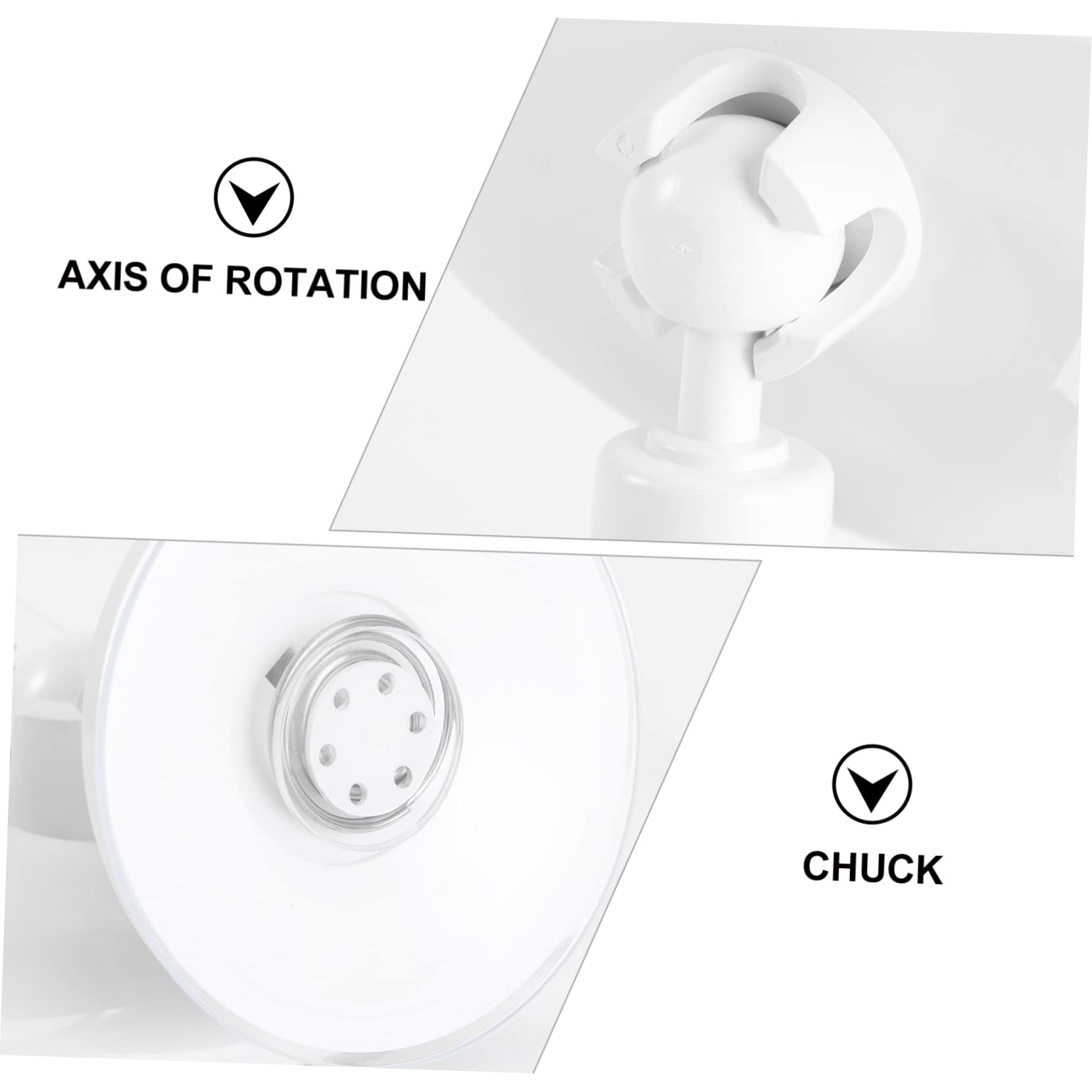 CALLARON Specchio Cosmetico Illuminato LED Rotondo con Ingrandimento e Ventosa Specchio da Trucco Portatile per Applicazione Precisa e Ritocchi