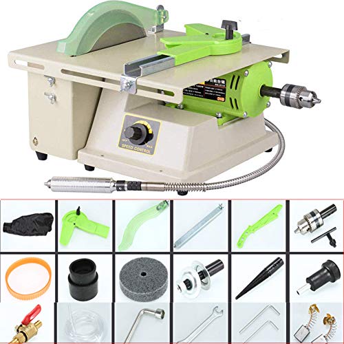 TOPCHANCES Multifunction Jewelry Rock Polishing Buffer Machine Jewelry Grinder Mill Polishing Machine Jewelry