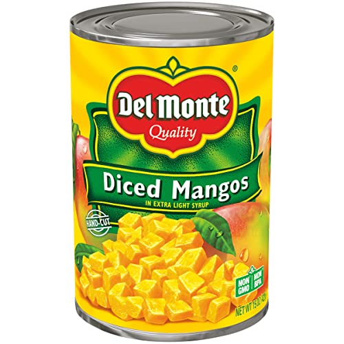 Del Monte Canned Diced Mangos In Extra Light Syrup, 15 Oz #TOP5