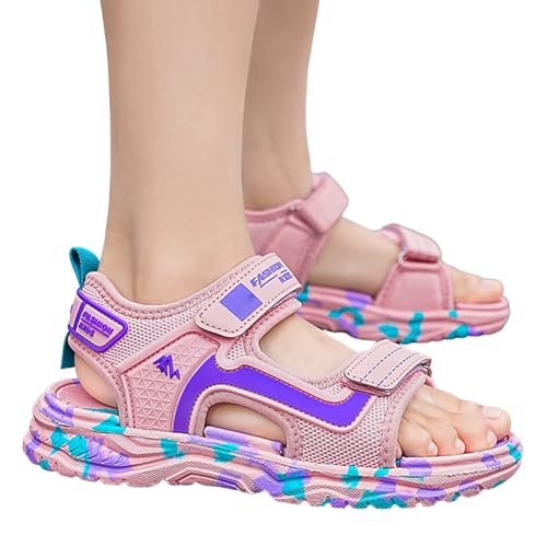 IWIHMIV Sandals Kids Toddler Water Shoes Girls and Boys Open Toe Sandals Non Slip Sole Adjustable Straps Outdoor Toddler Water Shoes3