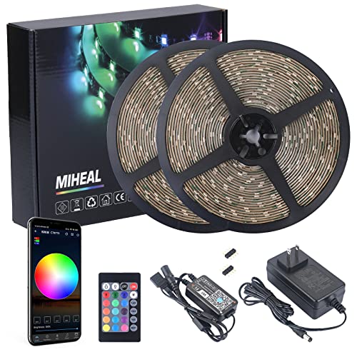 Tira LED WiFi Smart MIHEAL 5050 RGB 20 m Impermeable miniatura 1