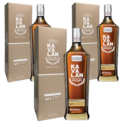 Jo fBXeB[ZNg No.1 700ml 3{Zbg / MtgBox pEBXL[̒ Kavalan Distillery Select No.1