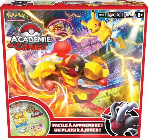 Coffret Cartes Pokémon 'académie De Combat 3ème Edition Asmodee - vue 3