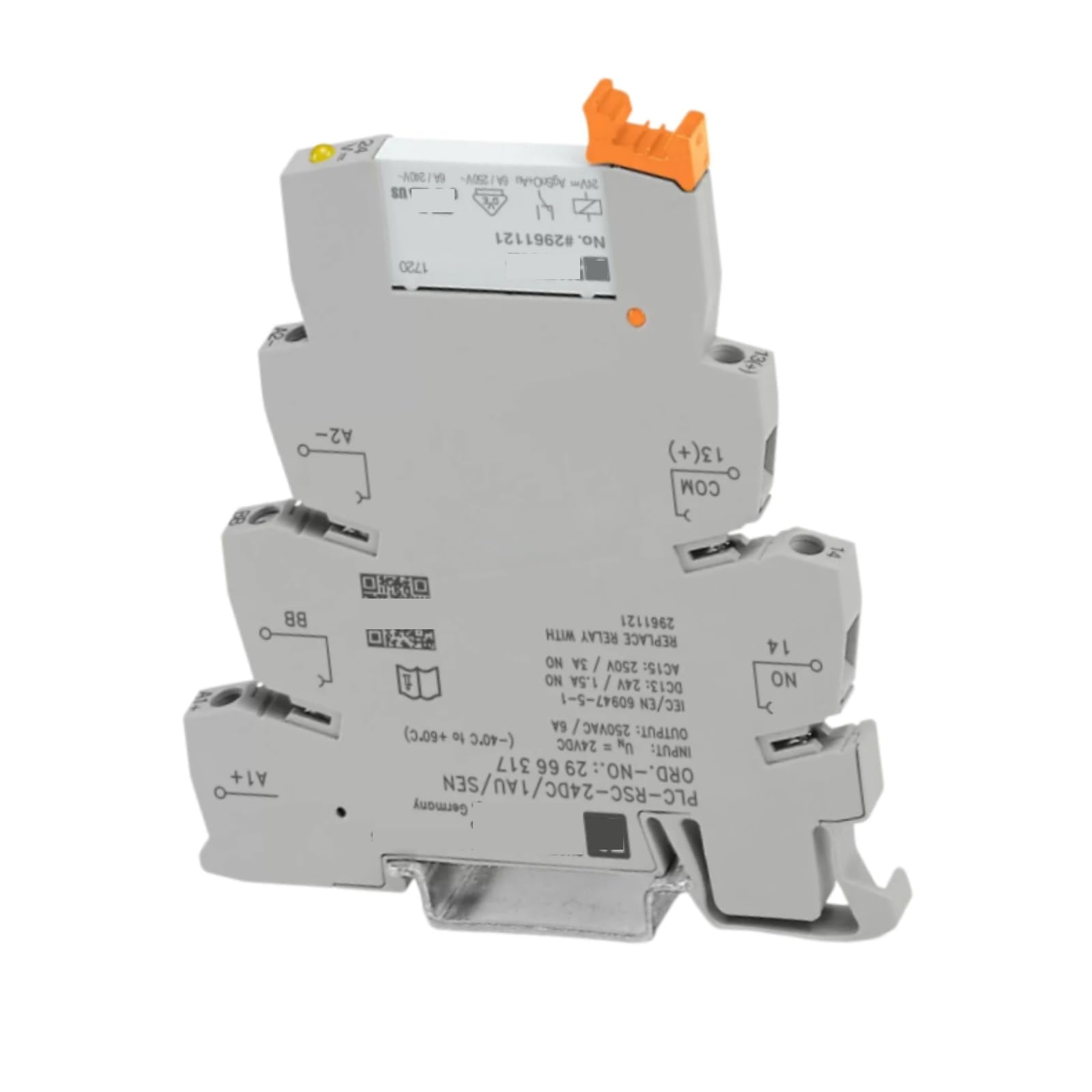 Relé PLC-RSC-24DC/1AU/SEN 2966317 evita fallos en sensores