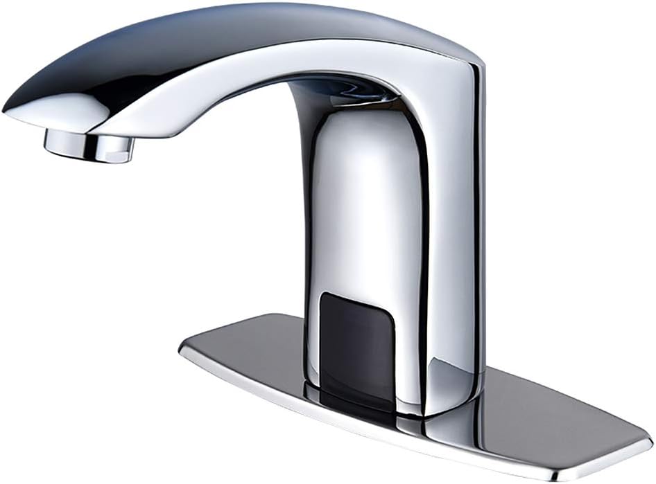 Touchless Bathroom Sink Faucet Motion Sensor Hands Free Automatic