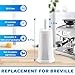 Replacement Water Filter for Breville Barista Espresso Machine, for Barista Touch Bes880 Barista Pro BES878 Oracle Touch BES990 Dual Boiler BES920 Claro-Swiss Sage, 4 Pack, BES008WHT0NUC1 LUXRILIX