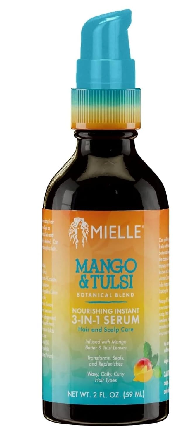 Mielle Organics Mango & Tulsi Nourishing Instant 3-in-1 Serum
