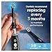 Oral-B iO Ultimate Cleaning Electric Toothbrush Heads, 8 Pieces, Ultimate Tooth Cleaning, Toothbrush Attachment for Oral-B Toothbrushes, Letterbox Enabled Packaging, Black