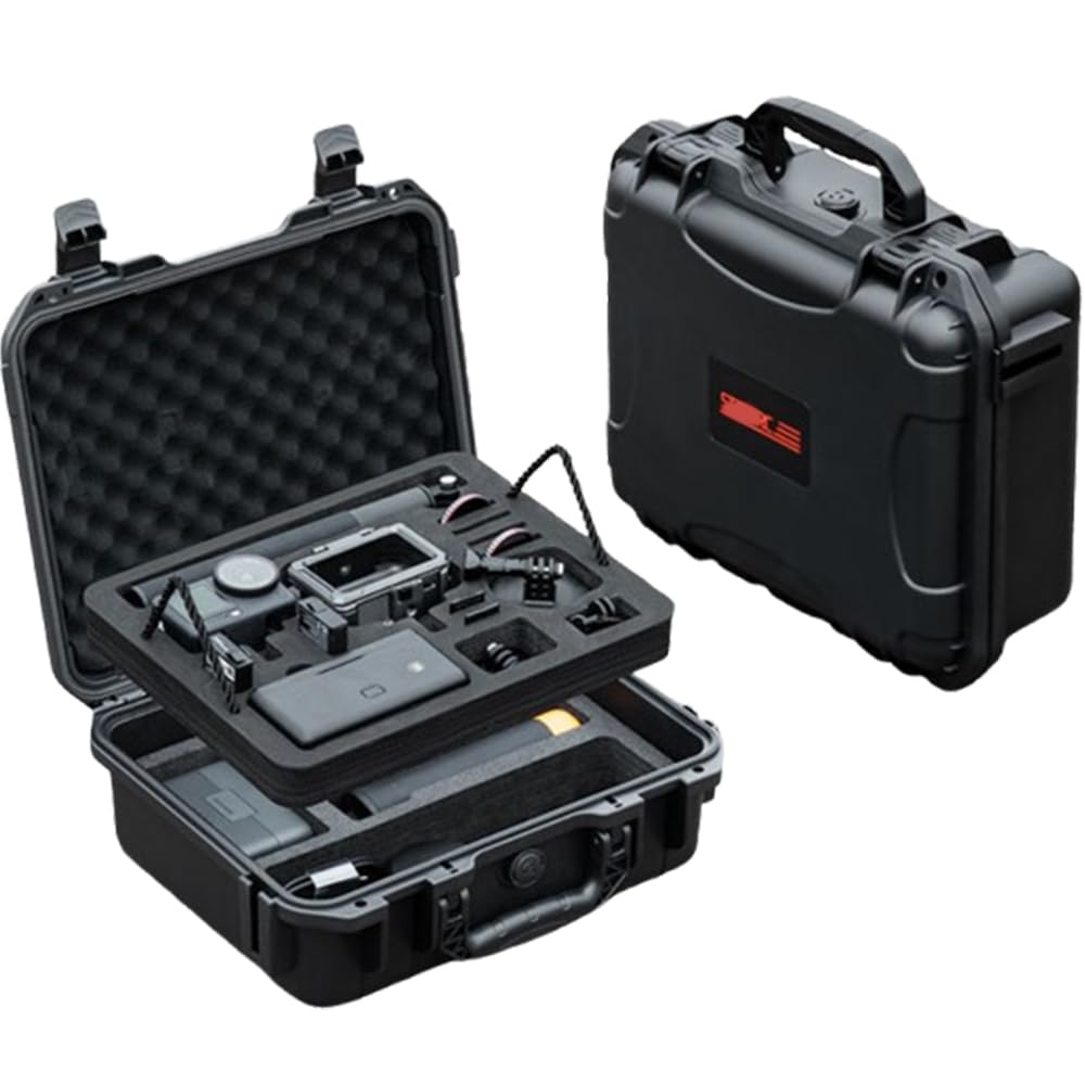 Amazon | DJI Osmo Action 6 対応 防水 収納ケース 大容量 二層 防水