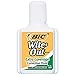 BIC Wite-Out Brand Extra Coverage Correction Fluid, 20 mL, White, Covers The Toughest Mistakes, 3-Count