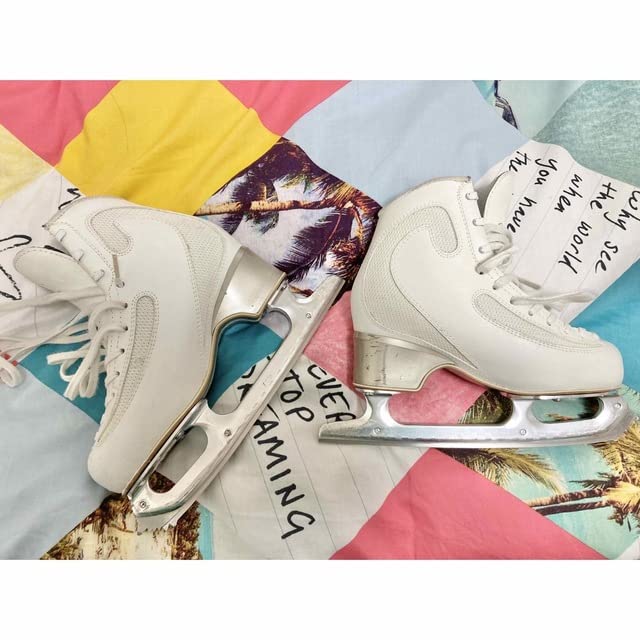 Amazon.co.jp: EDEAエデアアイスフライフィギュアスケート靴225(215cm  