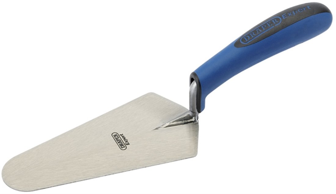 Truelle carrée inox 20 cm REVEX 027412 pour travaux de maçonnerie
