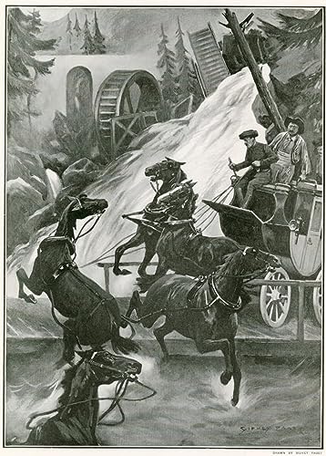 Art tableau le drame aquatique Sidney Paget affiche décoration murale salon 60x90cm PSVDCTOO