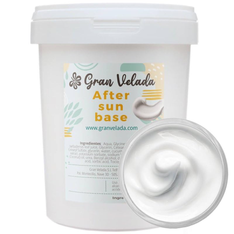 Gran Velada - After Sun Basis 5000 ml | Professionelle Kosmetikbasis zur Herstellung von After-Sun-Produkten, Feuchtigkeitsspendend, Beruhigend, Personalisierbare Formel für Hautpflege