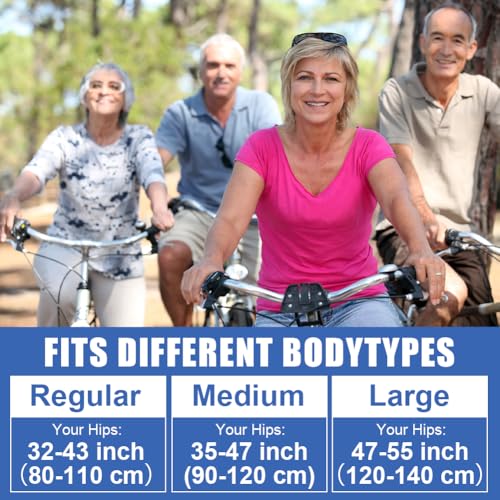 AOGOE Beckengurt, Hüftgürt für Damen & Herren, Schwangerschaftsgürtel, bequeme Unterstützung für Becken, Taille, Rücken und Bauch, Hüftbandage Gürtel für Hüfte Schmerzen (140CM)