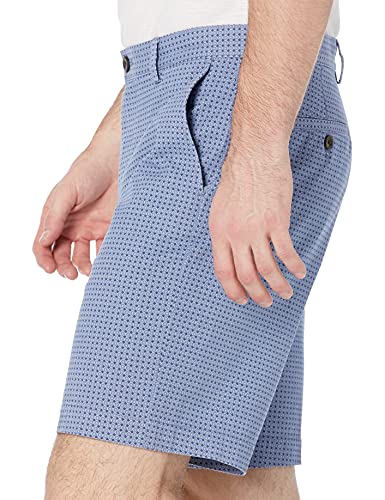 Image of Amazon Essentials Men's Classic-Fit 9 inch Cotton Twill Chino Shorts with Button-Through Pockets