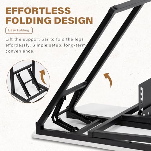 image for Vividwood Portable Folding Sewing Table, Multipurpose Sewing Machine T