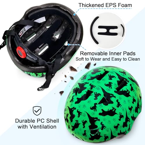 Image of Toddler Helmet, Baby Infant Kids Bike Helmet for Kids Age 1-3 /2-4 /3-5 /5-8 Adjustable Toddler Bike Helmets for Boys Girls for Scooter Skateboard Cycling