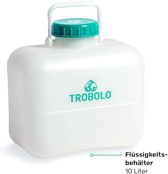 TROBOLO DIY Set – Mit Trenntoiletten Einsatz & Behältern in 3 Größen – Ideal zum Selbstbau einer Trockentrenntoilette