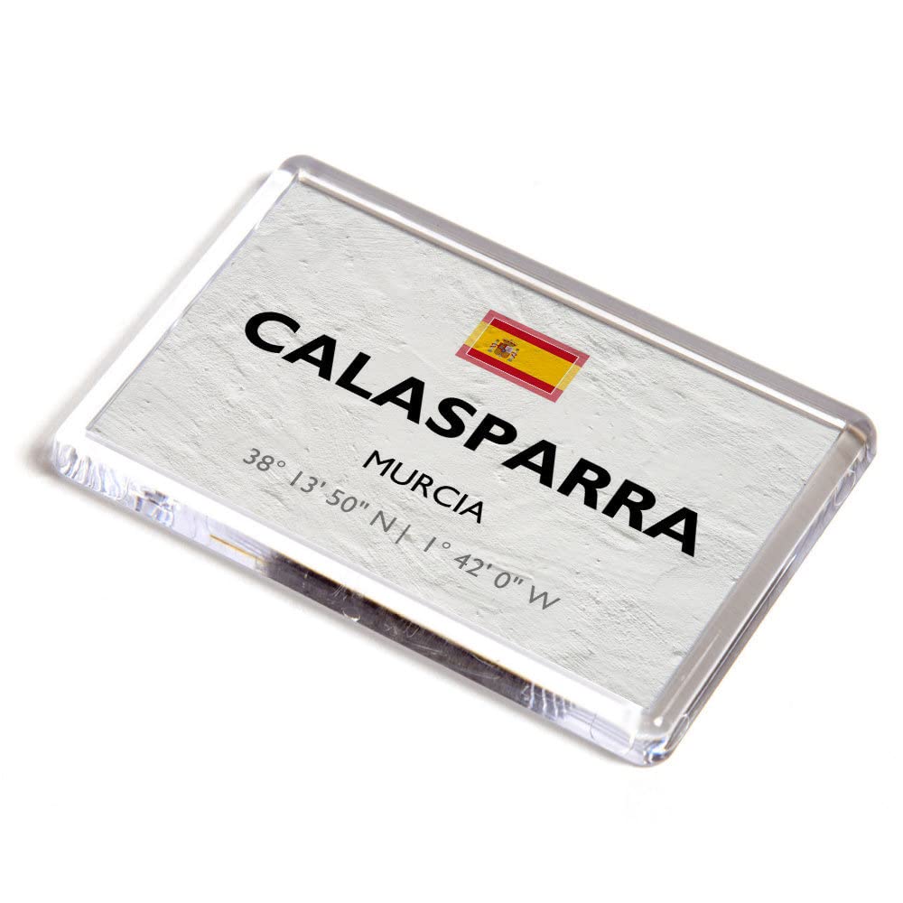 FRIDGE MAGNET - Calasparra - Murcia - Spain - Lat/Long