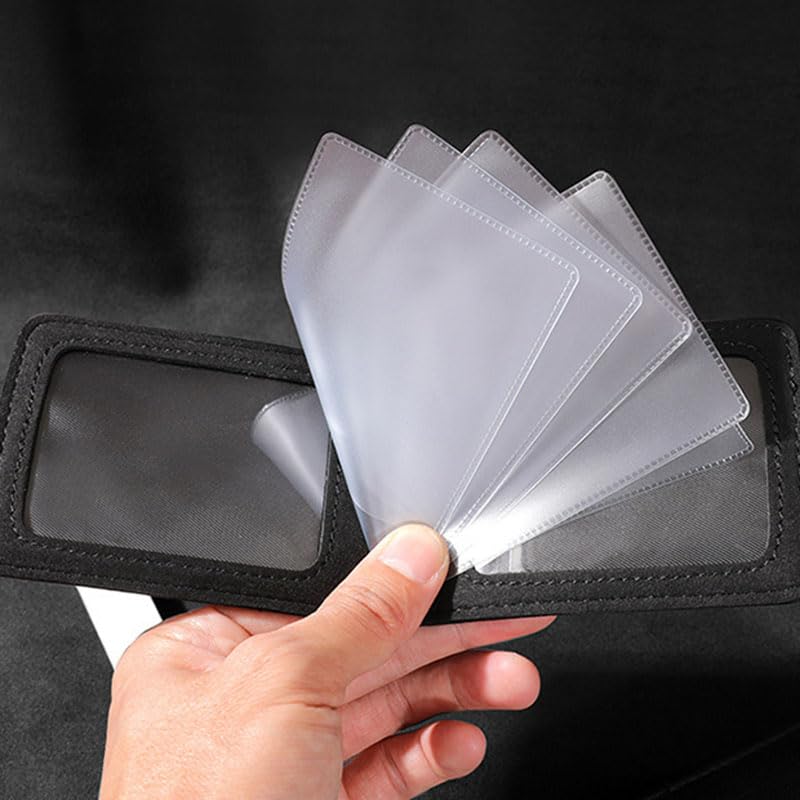 Leather Car Document Holder for Suzuki Jimny Cabriolet, Blocking ID Card Organizer, Driver License Wallet, Driver License Holder Leather, Auto Card Wallet, Car Accessories,Grey3