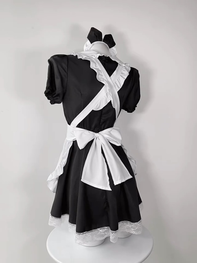 NANARIOT 高品質　メイド服セット Amazon | Oshhni 2x メイド服 メイド服 クラシックな日本