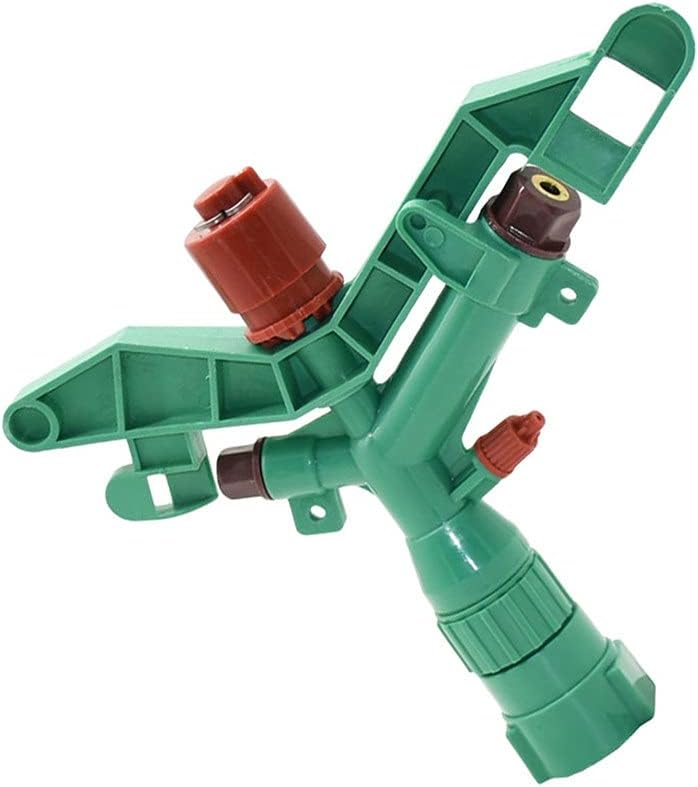 360 Degrees Rotating Irrigation Sprinkler with 1" Female Thread Farm Sprinklers Agriculture Irrigation Garden Lawn 1 Pc