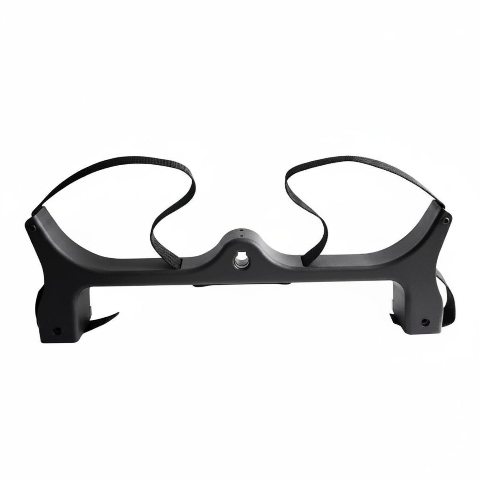 Perfeclan Carrier Soporte Portabolsas para Carrito de Golf Estructura con Orificio Central y Pestañas de Montaje Plástico Resistente
