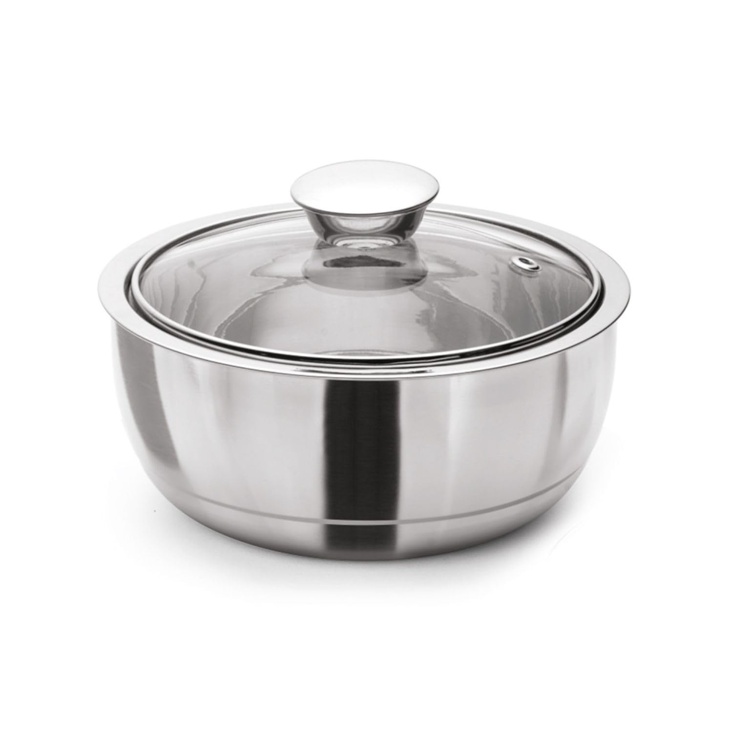 Signoraware 2000ml Stainless Steel Bowls - Airtight & Microwave Safe -14