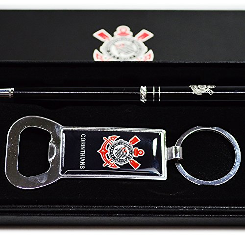 Kit Caneta Touchscreen + Chaveiro Abridor - Corinthians