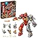 LEGO 71720 NINJAGO Feuer-Stein-Mech Spielzeug, Ninja Actionfigur