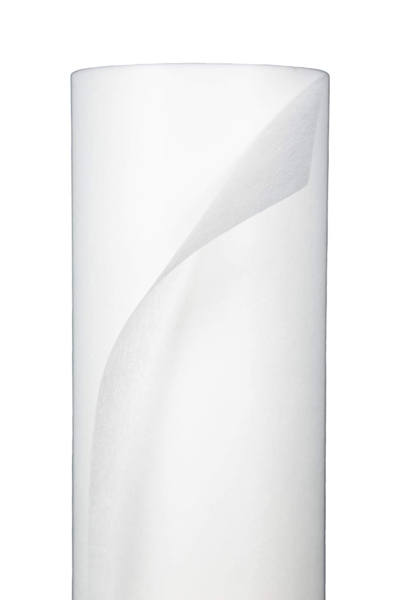Malervlies Glasvlies Tapete Weiß 400 m² (50m x 1m x 8 Rollen - 400 m²) Anstrichvlies ca. 40 g/m² Vlies Renoviervlies Glattvlies Glasgewebe Abdeckfolie Abdeckvlies HE-M-VLIES-50-8-A