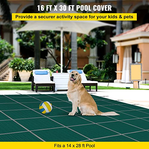Vevor POOL SAFETY COVER 16 FT X 30 FT4 Inground Pool Safety Cover thumb #1