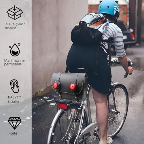 Sac de queue moto rigide et portable idéal pour voyager - 5