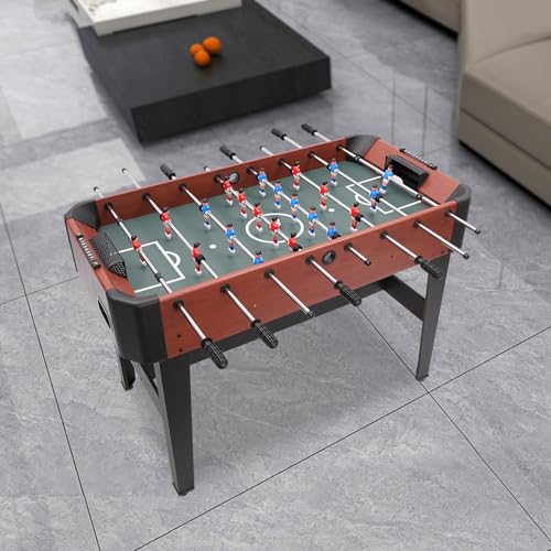 Kickertisch, Kickertisch, Tischfussballtisch, Tischkicker, Tischfußballtisch, mit Anzeigetafel, geeignet für Wohnzimmer, Spielzimmer und Büro – Bild 4